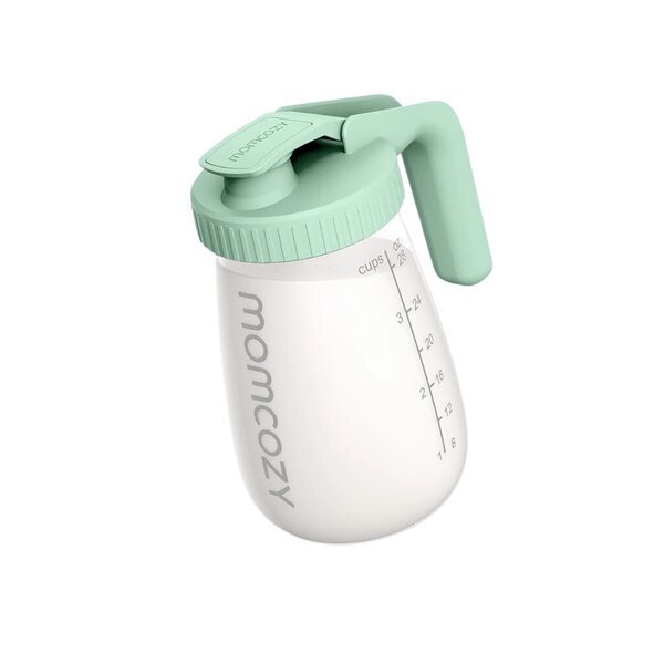 Momcozy lasinen rintamaidon säilytysastia 800 ml