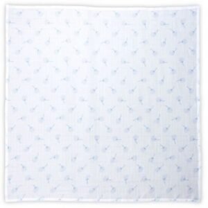 Musliininen vaippa Lorelli Aquatic Floral, 80x80 cm