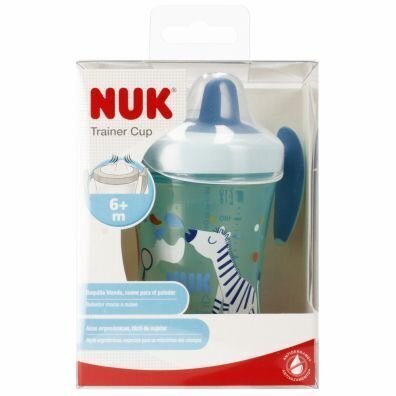 NUK Trainer Cup, sininen, 6+ kk, 230 ml
