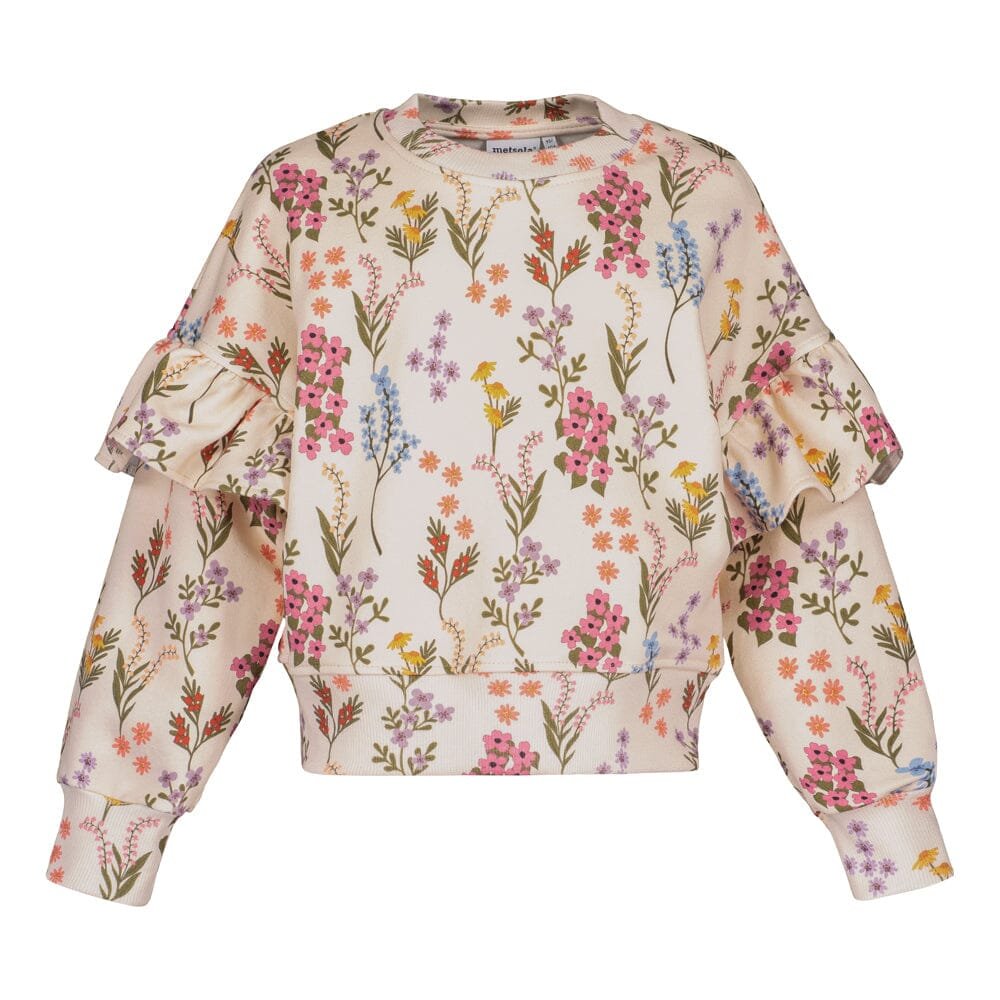 Perfect Day Frill Sweater -Collegepaita | Creamy - 110/116