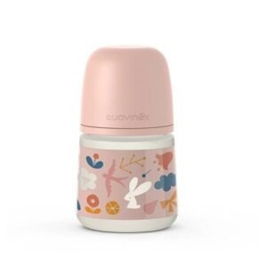 Pullo Suavinex 150 ml, metsävaaleanpunainen