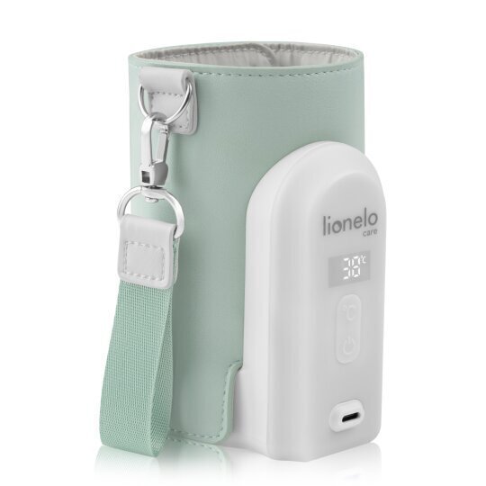 Pullonlämmitin Lionelo Thermup Go Evo, vihreä salvia