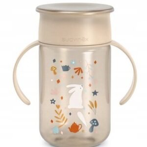 Puodeli, jossa on kahva, Suavinex Wonderland, 12+ kk, 340 ml