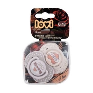 LOVI Rauhoittava tutti MUMMY + DADDY alkuperäispakkauksessa 6-18 kk