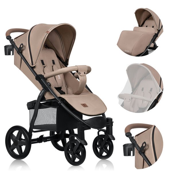 Rattaat Lionelo Annet Plus Beige Sand