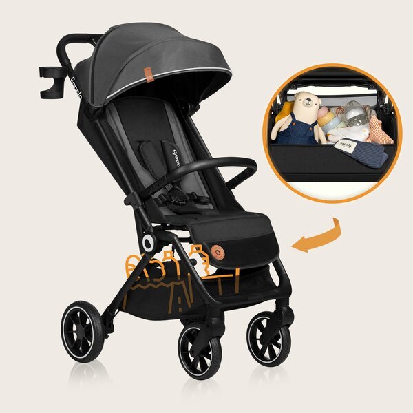 Rattaat sporttiset Lionelo Cloe Grey Stone