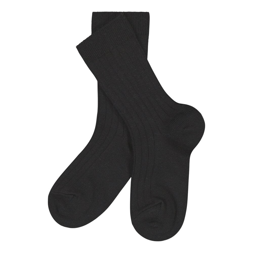 Rib Socks -Sukat | Licorice - 22/24
