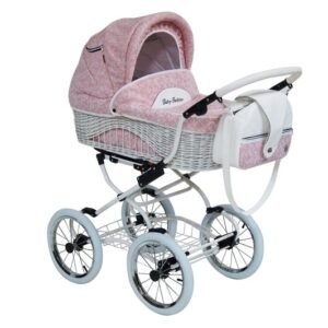 Scarlett Lastenvaunut Baby Fashion 3in1 White / Rose