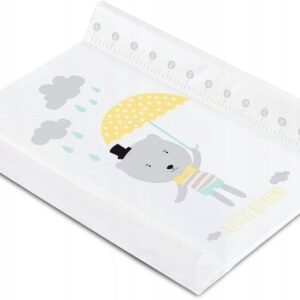 Sensillo pehmeä hoitoalusta, 70 cm, valkoinen/sateenvarjo