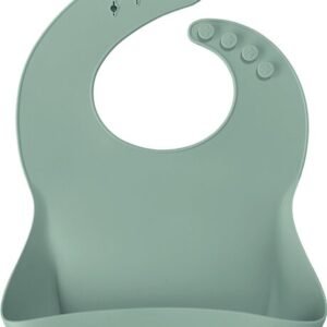 Silikoni ruokalappu Minikoioi Basics, River Green, 101020058