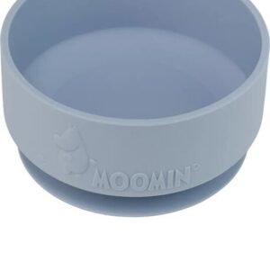 Silikoninen kulho Muumi, taivaansininen, 4+ kk