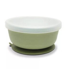 Silikoninen tarttuva ruokakulho Lorelli, vihreä