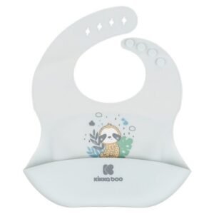 Silikoni ruokalappu KikkaBoo Savanna, Ystävät Sininen