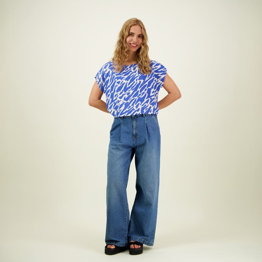 Sophy Cropped Top -Paita |  Electric - XS