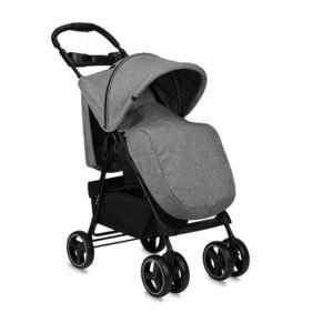 Sporttiset lastenvaunut MoMi Isla, harmaa