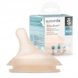 Suavinex Zero - Hitaan Vuodon Tuttipullotutteja, 2 kpl