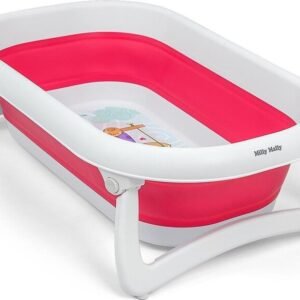 Taitettava kylpyamme Milly Mally Aqua Pink