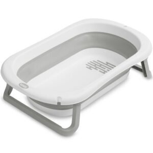 Taitettava kylpyamme Sensillo Foldi, harmaa