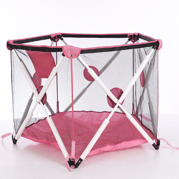 Tavalax Kokoontaitettava Playpen, Roosa