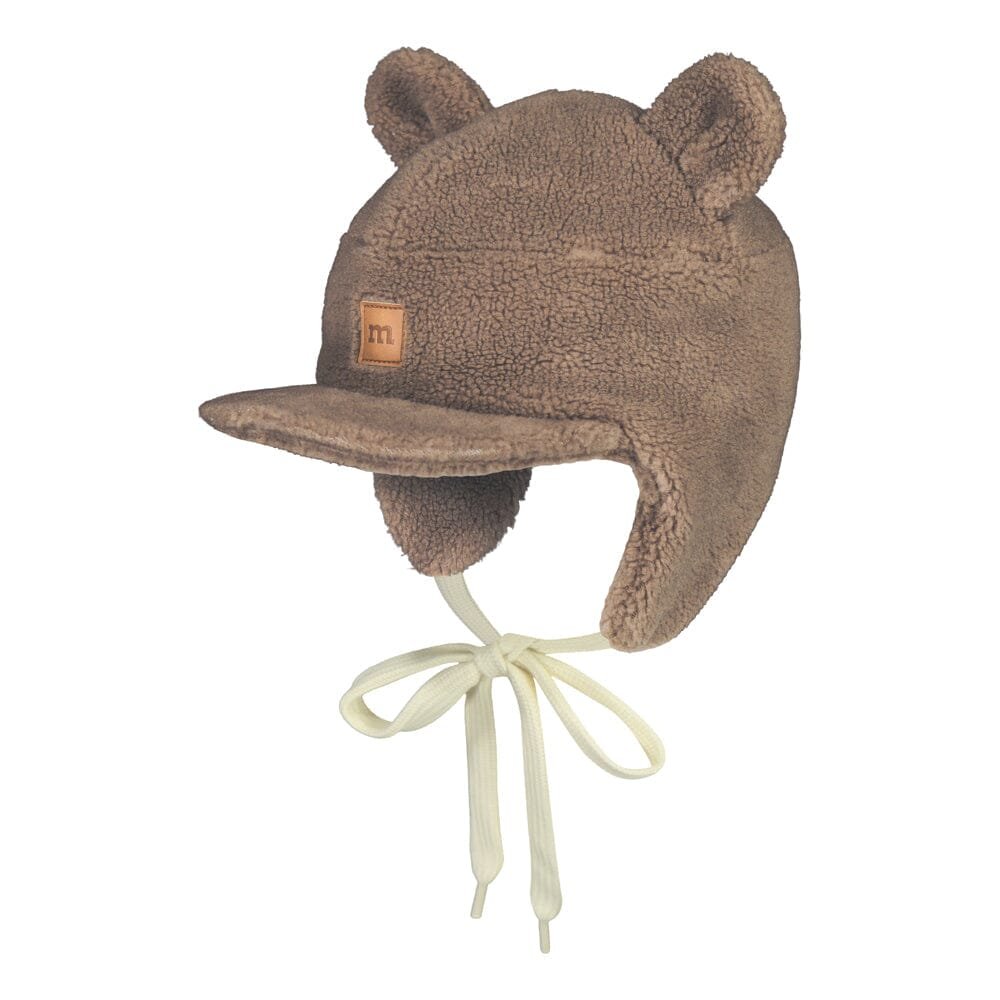 Teddy Cap With Ears -Lippalakki | Muddy Boots - 1-2Y