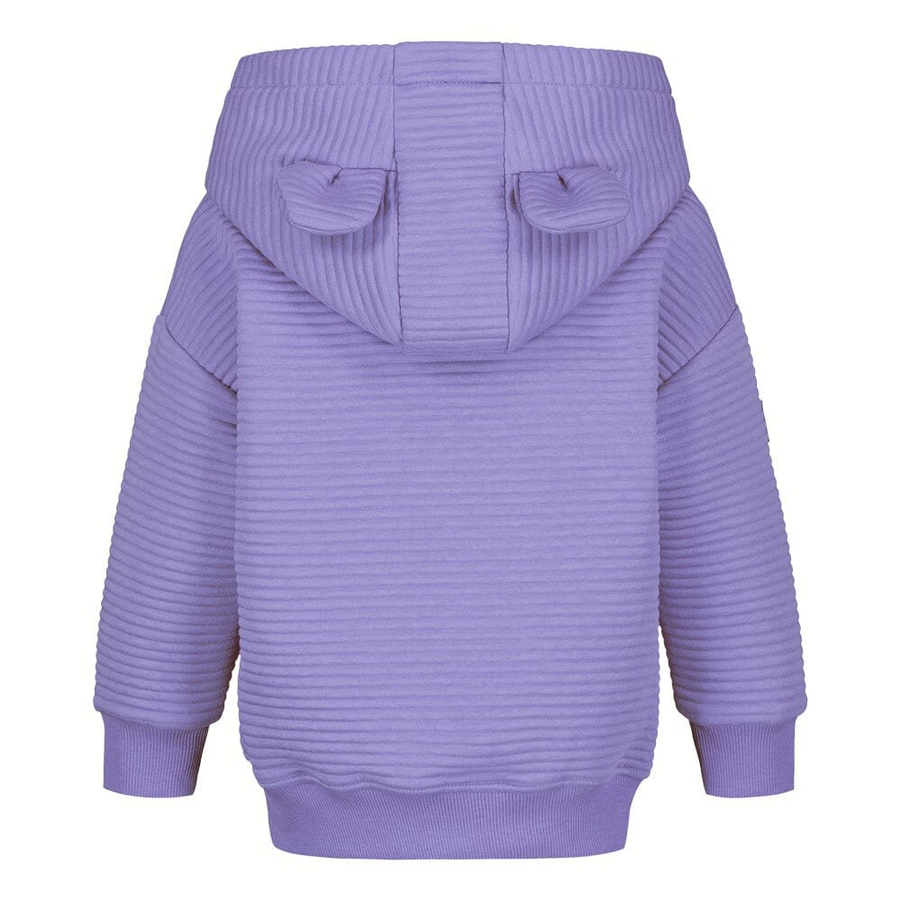 Textured Bear Hoodie -Huppari | Wildy - 98/104