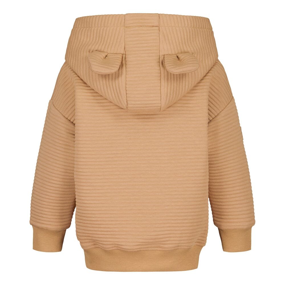 Textured Bear Hoodie -Huppari | Woody - 110/116
