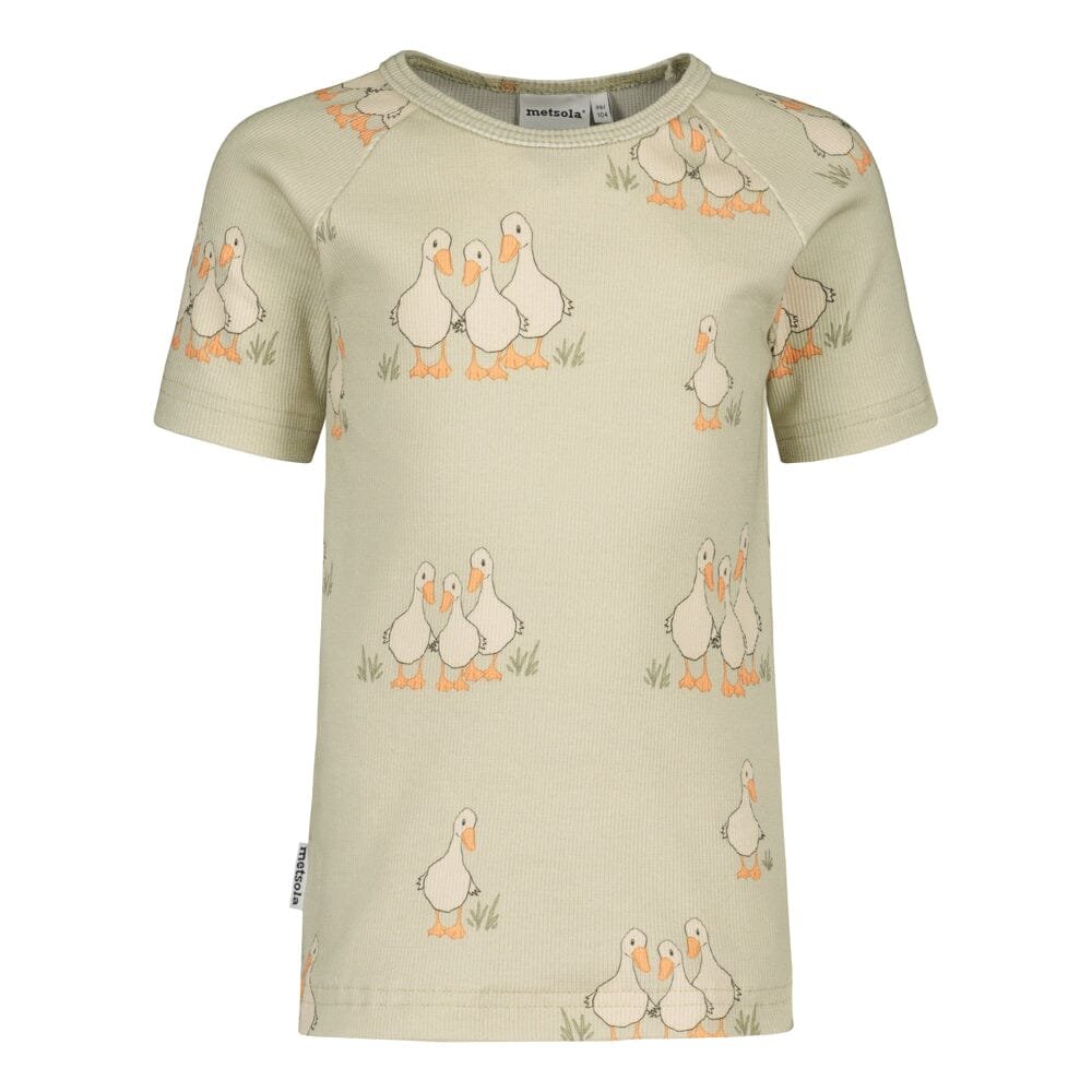 Tiny Farmers -Rib T-Paita | Milky Pear - 74/80