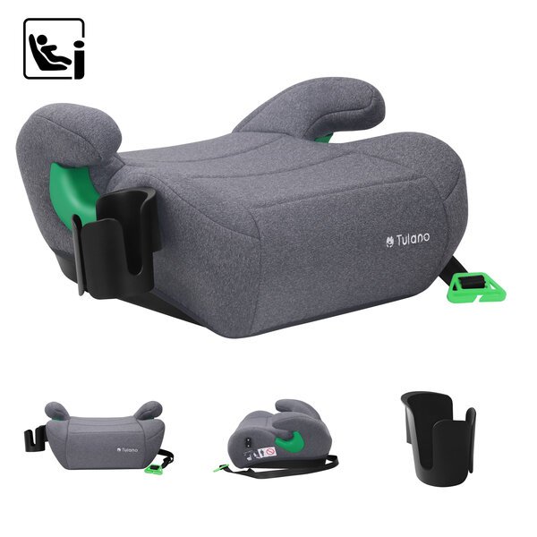 Auton istuinkoroke Tulano Cabby 25 grey pehmustetuilla käsinojilla – harmaa