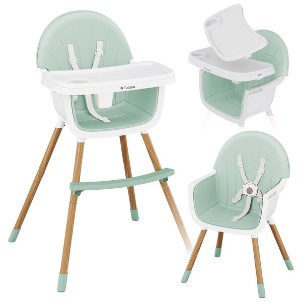 Tulano Morsel Green syöttötuoli