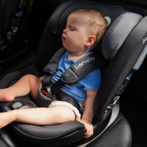 Turvaistuin BASTIAAN RWF Isize 40150 cm isofix, Red Burgundy, Lionelo