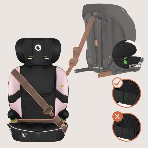 Turvaistuin BILLY isize, Pin Baby, Lionelo