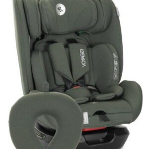 Turvaistuin Lorelli Voyager i-Size matkatyynyllä, 0-36 kg, vihreä