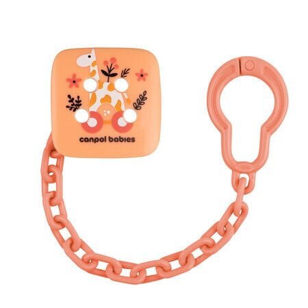 Tutinpidike Canpol Babies Toys 2/438_pin, vaaleanpunainen, 1 kpl.