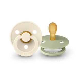 Tutit Bibs Color Symmetrical, Ivory/Sage, 6-18 kk, 2 kpl.