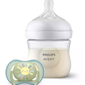 Tuttipullo ja tuttipakkaus Philips Avent Natural Response SCD837/10, 0+ kuukautta, 125 ml