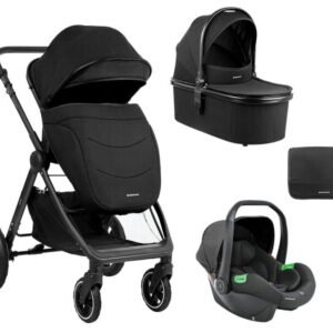 Universaalit vaunut KikkaBoo Ava 3in1, Black