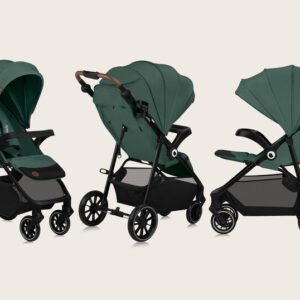 Urheilukärry Lionelo Emma One Green Forest