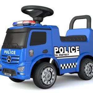 Potkuauto Mercedes Poliisiauto Sininen