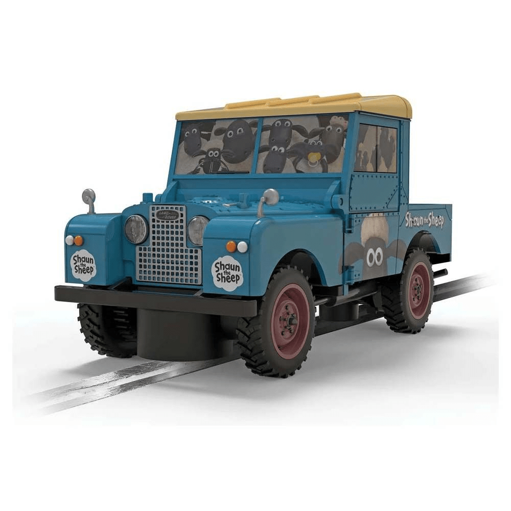 Scalextric Land Rover - Late Lammas Scalextric Kilpa-autot C4543