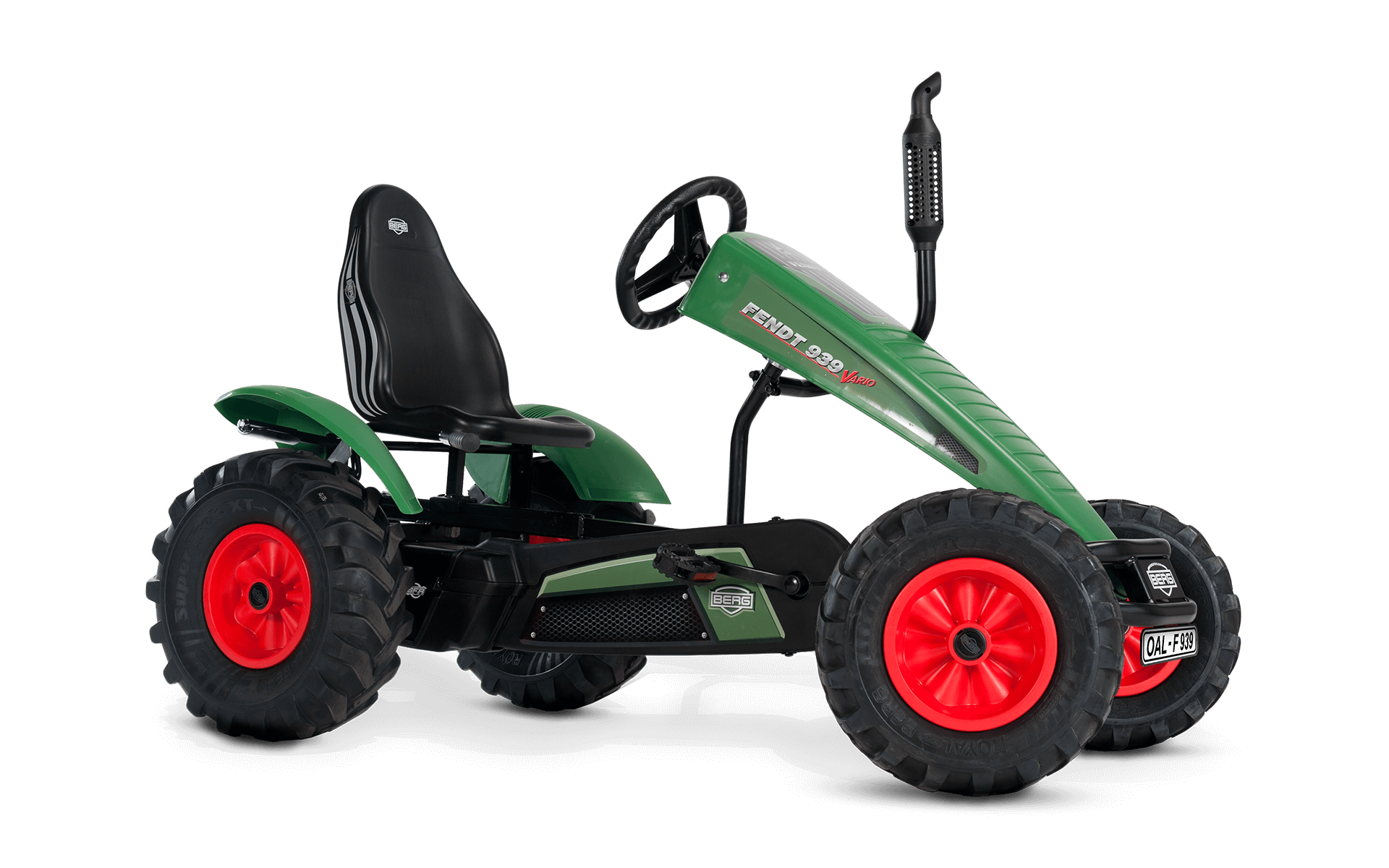 BERG XL Fendt BFR-3 - Polkuauto 5+ vuotta - Vihreä - Kolmivaihteinen (BFR-3)