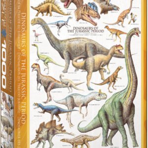 Eurographics Puzzle 1000 Palan Palapeli Dinosaurs Of The Jurassic Period