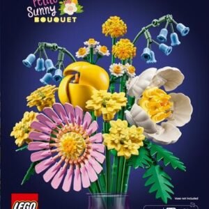 LEGO Botanicals 10347 Pieni Aurinkokimppu - Keinotekoiset Kukat lapsille 9-vuotiaille ja Teinille
