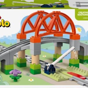 LEGO DUPLO Ma ville 10426 Laajennussetti: Junan raiteet ja silta - Kehittäviä leluja