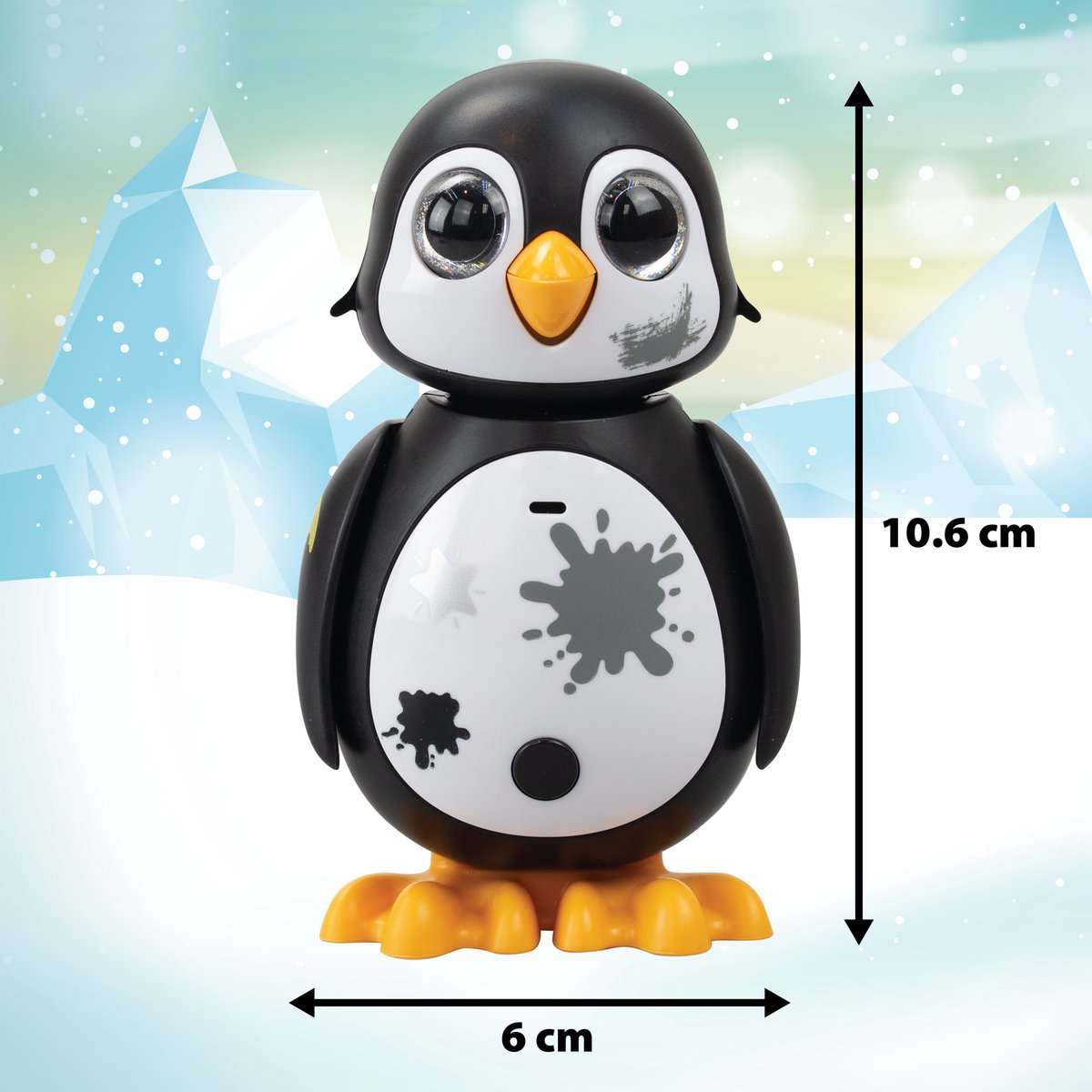 Rescue Penguin Interaktiivinen Reppana Pingviini Mini Musta