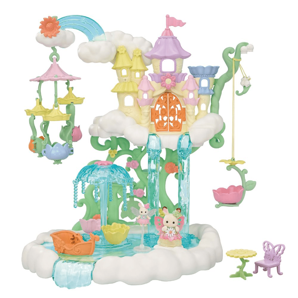 Taivaantuuli Linna Sylvanian Families Kylpyhuone Setti