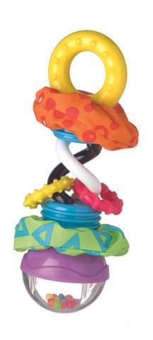 Puremarenkaan kanssa helistin - Playgro Super Shaker