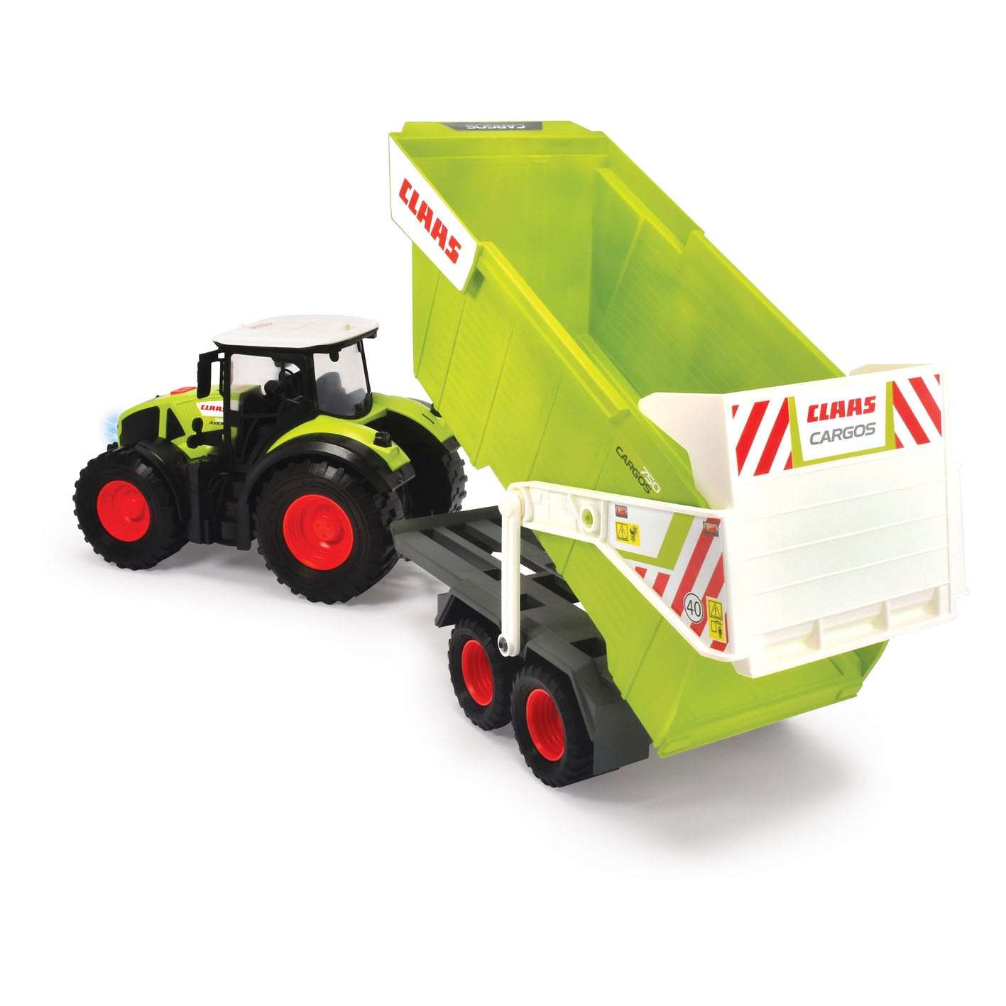 Dickie Toys Claas Traktori ja Peräkärry