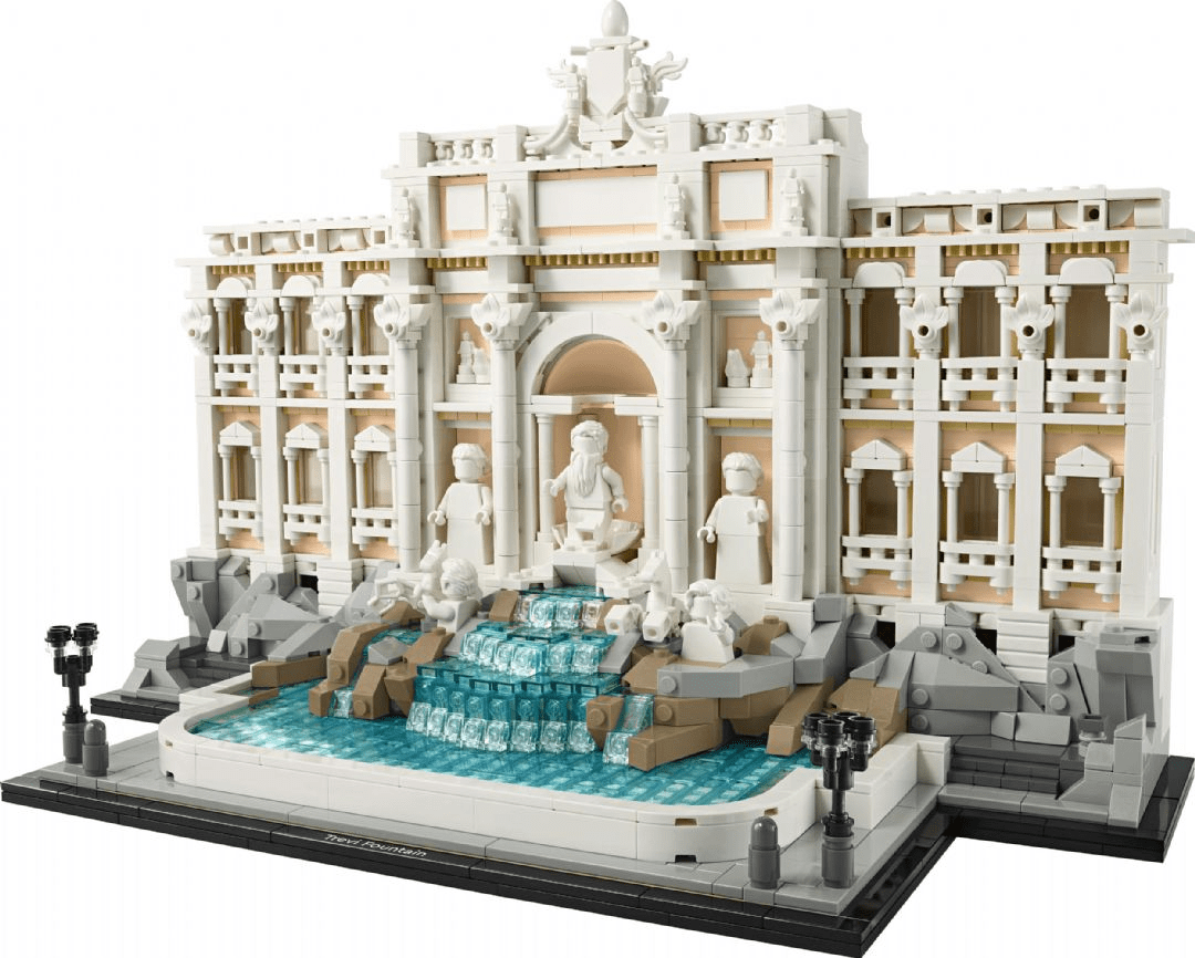 Trevi-suihkulähde Lego Rakennuspalikat Architecture 21062