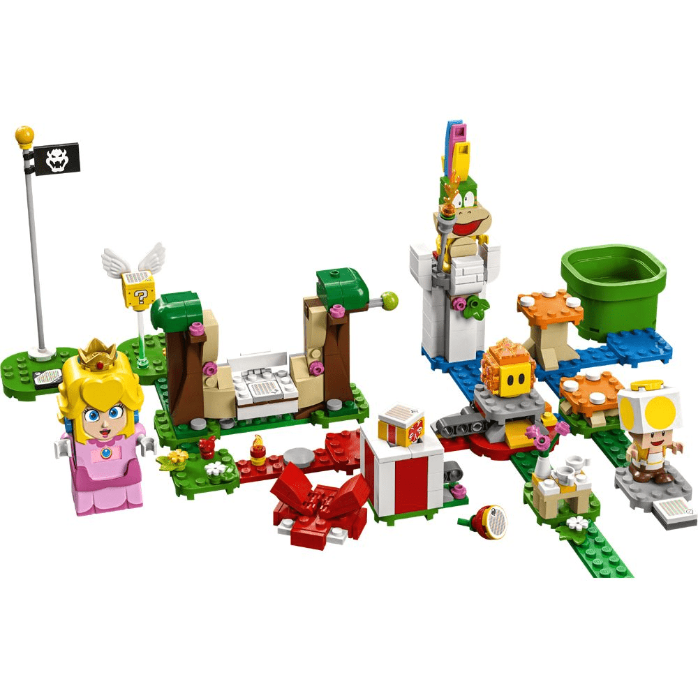 Seikkailut Peachin kanssa - aloitusrata Lego Super Mario -kampauspakkauksia 71403