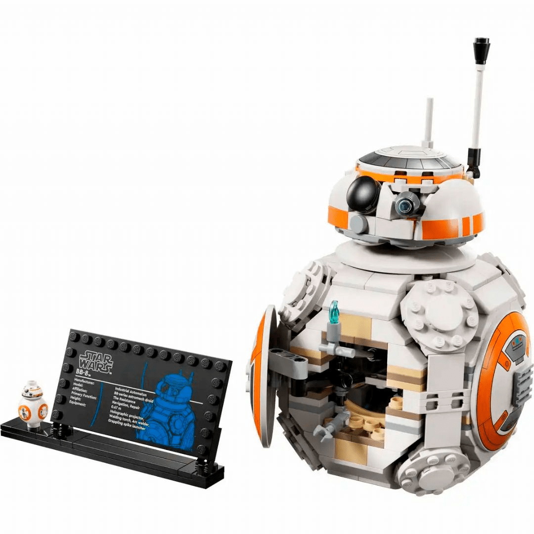 BB-8-astromekdroidi LEGO rakennussarjat Star Wars 75452